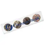 Contenant transparent de quatre biscuits sandwichs