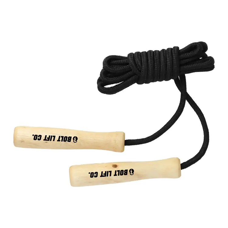 Corde à sauter à poignées en bouleau