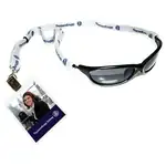 Cordon tubulaire pour lunettes et insigne
