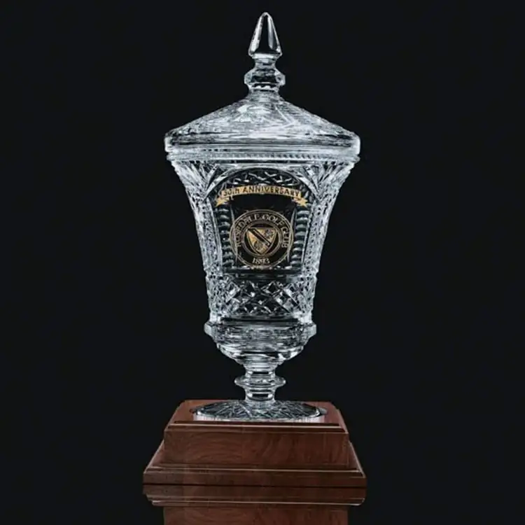 Coupe Flamborough en cristal irlandais Tyrone - Gravure #2