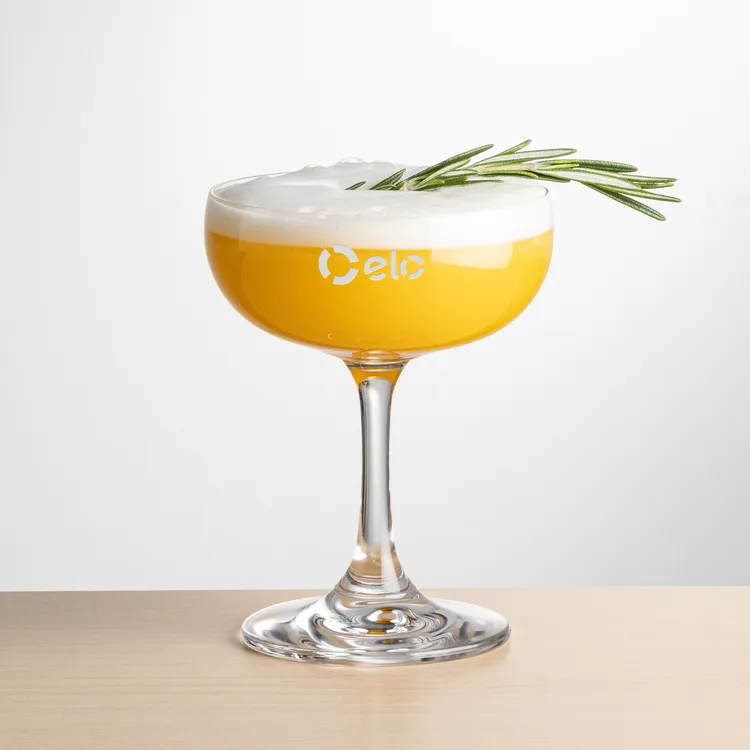 Mauritius 7.5 oz Cocktail Coupe - Deep Etch