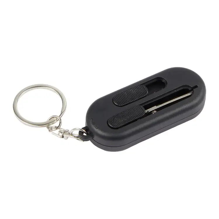 Compact box cutter with scissors #2