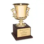 Coupe de récompense plaquée or 24 carats