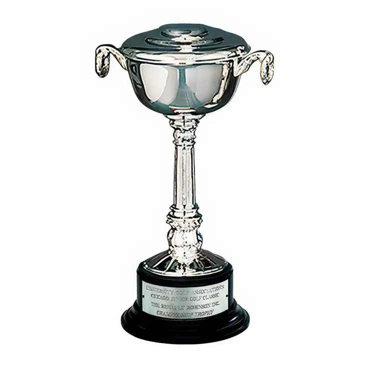 Silver-Plated Pedestal Bowl Cup #2