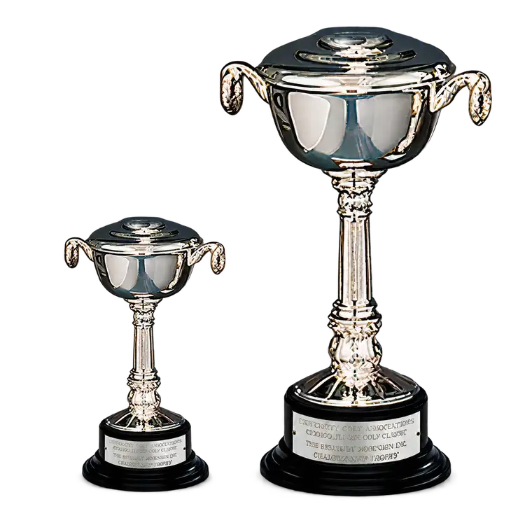 Silver-Plated Pedestal Bowl Cup