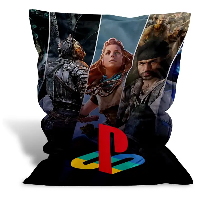 Sublimated Bean Bag Floor Cushion #2