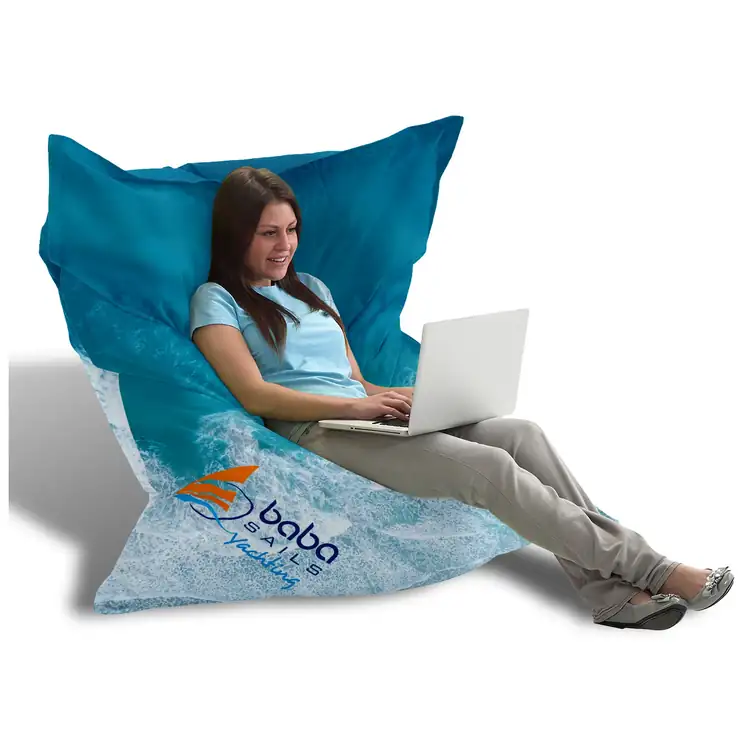 Sublimated Bean Bag Floor Cushion #4