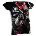 Coussin sublimé en forme de maillot de sport