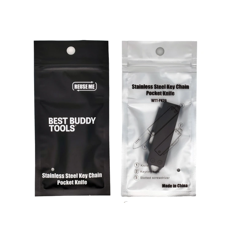 Couteau de poche porte-clés en acier inoxydable Best Buddy Tools #4
