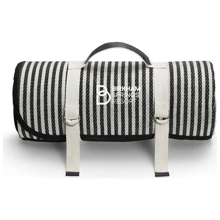 Hampton Picnic Blanket with Water-Repellent Base #2