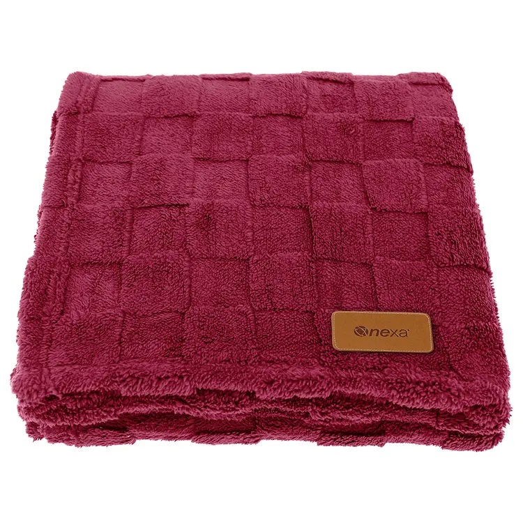 Couverture douce en peluche à damier Riviera #8