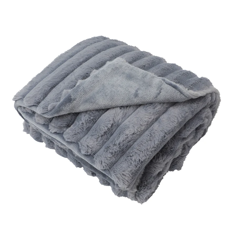 BeWell Galleria Bubble Fur Blanket #3