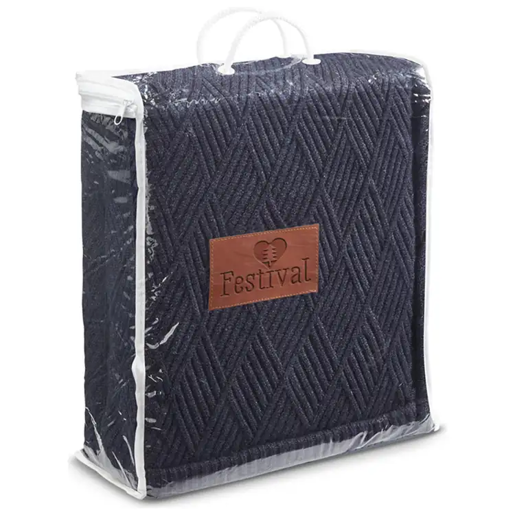 Trellis Knit Blanket with Sherpa Backing #6