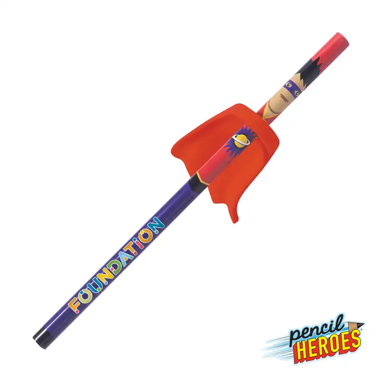 Crayon Pencil Heroes Superhero avec cape #4