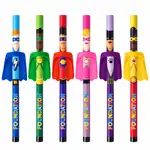 Crayon Pencil Heroes Superhero avec cape