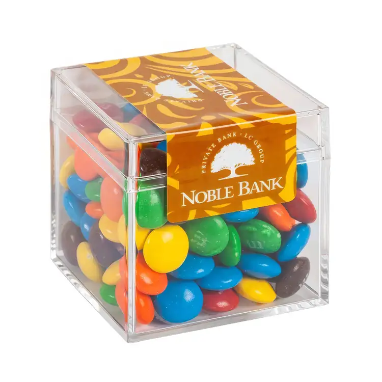 Cube de bonbons chocolatés M&M's