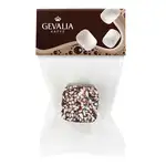 Cube de chocolat chaud en sachet à carton imprimé