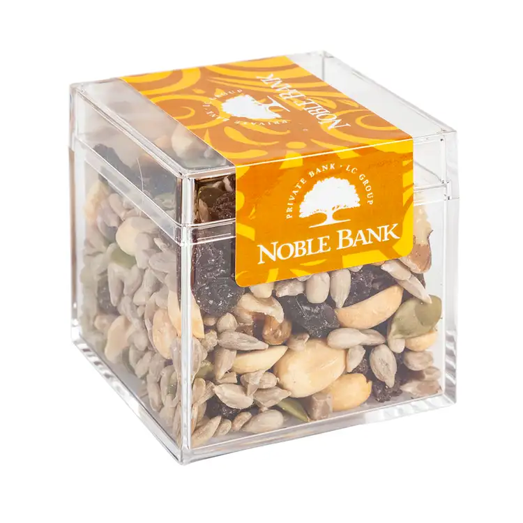 Clear Sweet Cube with Raisin Nut Trail Mix