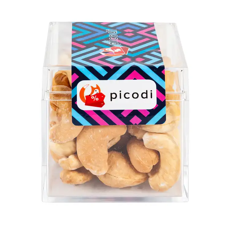 Clear Sweet Cube with Jumbo Salted Cashews #2