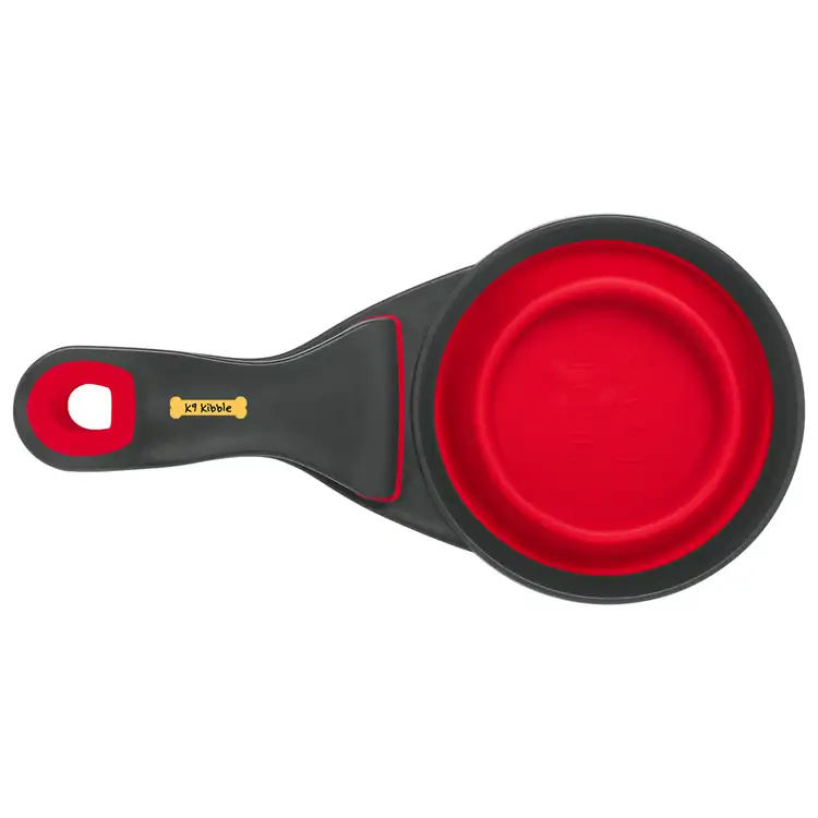 Collapsible Pet Food Scoop with Clip #3