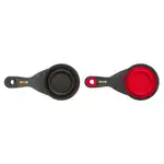Collapsible Pet Food Scoop with Clip