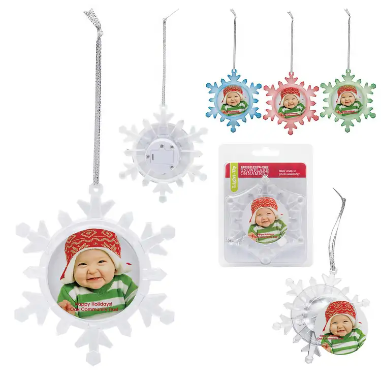 Décoration de Noël flocon de neige lumineux