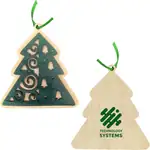 Layered Wood Tree Ornament