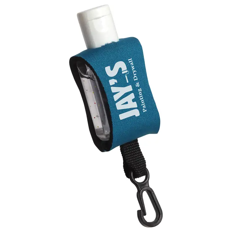 Désinfectant pour les mains 0.5 once Cozy Clip avec mousqueton #10