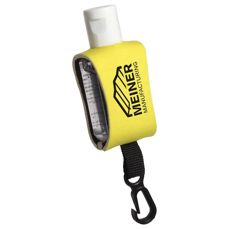 Désinfectant pour les mains 0.5 once Cozy Clip avec mousqueton #12