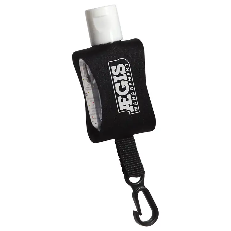 Désinfectant pour les mains 0.5 once Cozy Clip avec mousqueton #2