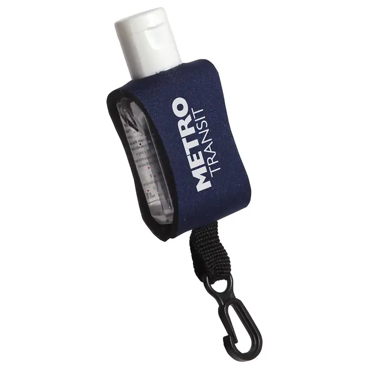 Désinfectant pour les mains 0.5 once Cozy Clip avec mousqueton #6