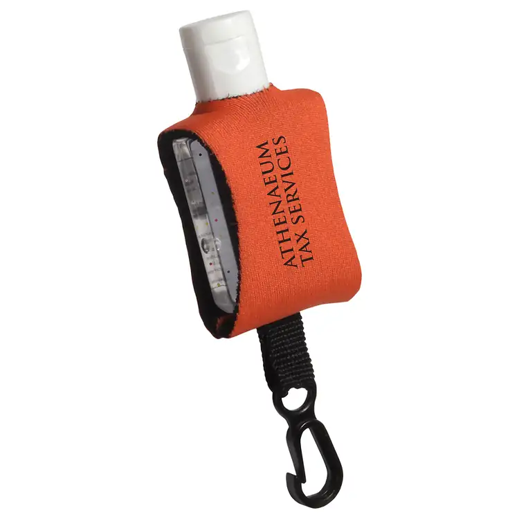 Désinfectant pour les mains 0.5 once Cozy Clip avec mousqueton #7