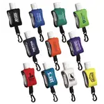 Désinfectant pour les mains 0.5 once Cozy Clip avec mousqueton
