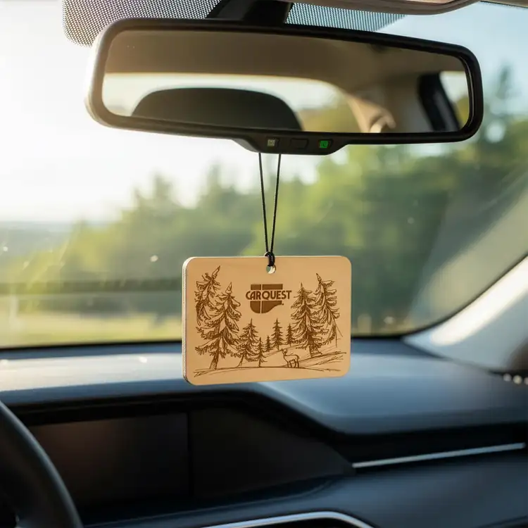Custom-Shape Wooden Air Freshener #2