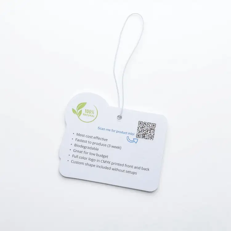 Custom-Shape Seed Paper Air Freshener #2
