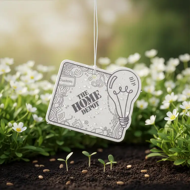 Custom-Shape Seed Paper Air Freshener #3