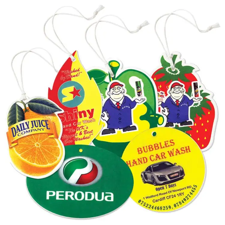 Custom-Shaped Hanging Air Freshener
