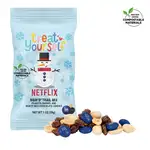 Compostable DigiBag of M&M'S Raisin and Peanut Mix 1 oz