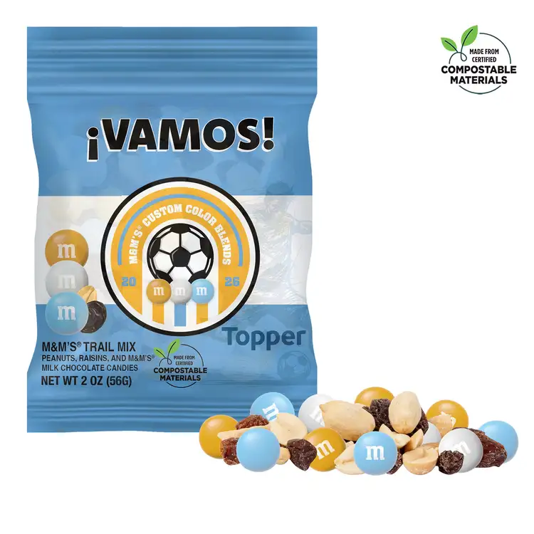 Soccer Design Compostable M&M'S Trail Mix DigiBag 2 oz #3