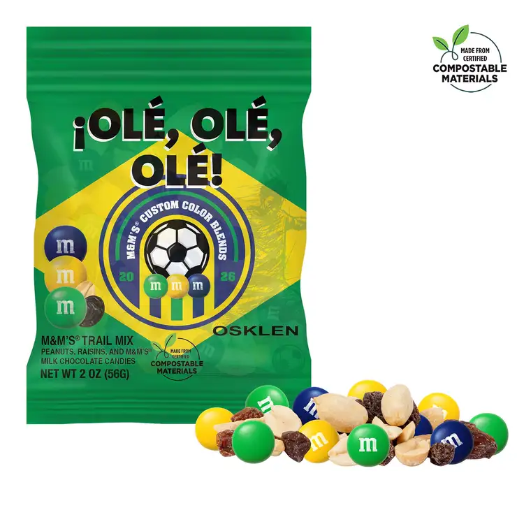 Soccer Design Compostable M&M'S Trail Mix DigiBag 2 oz #4