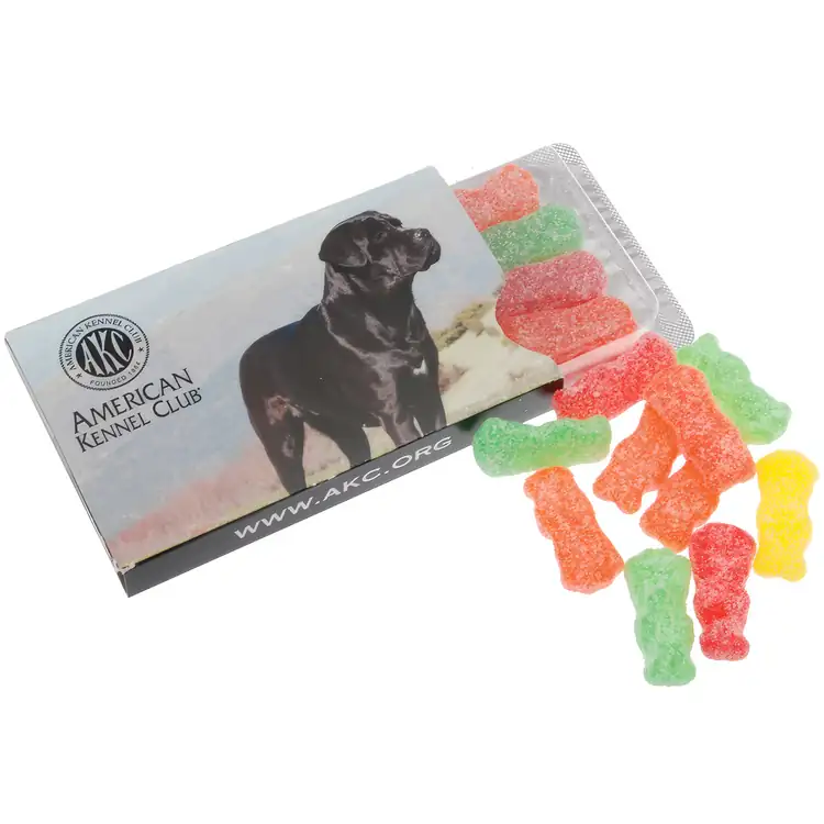 Sour Patch Kids Dispenser with Custom Sleeve