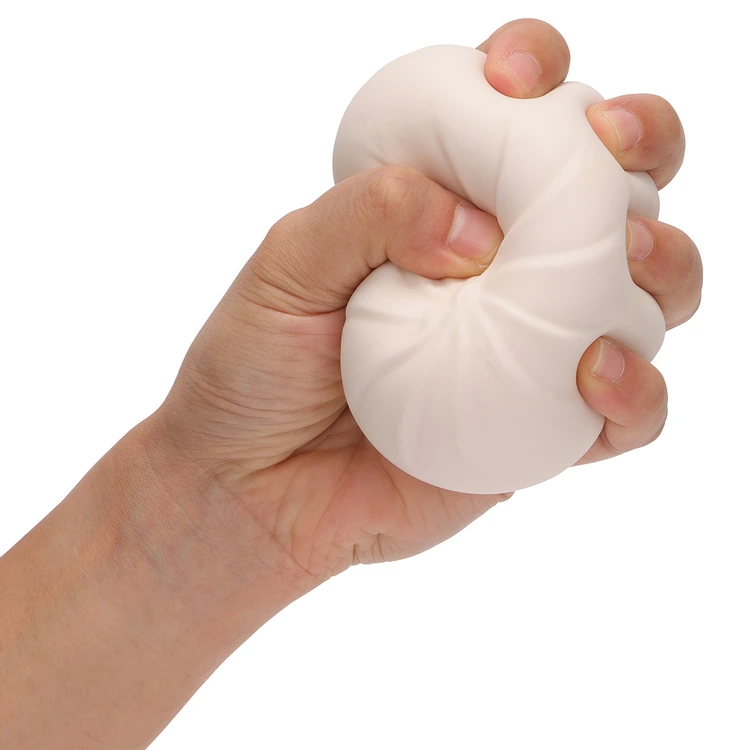 Squishy Dumpling Stress Reliever with Steamer Basket #2