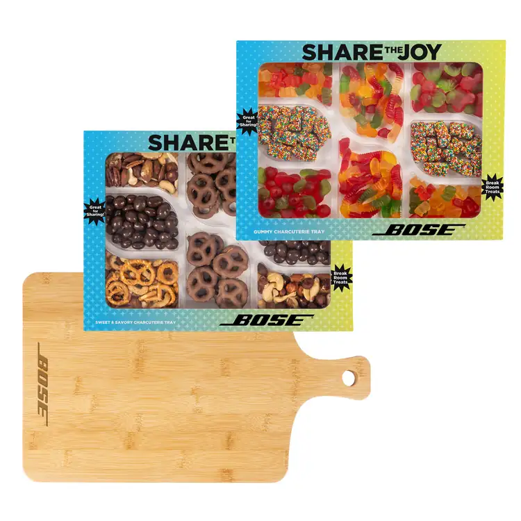 Gummy & Sweet and Savory Charcuterie Trays with Wood Board #2