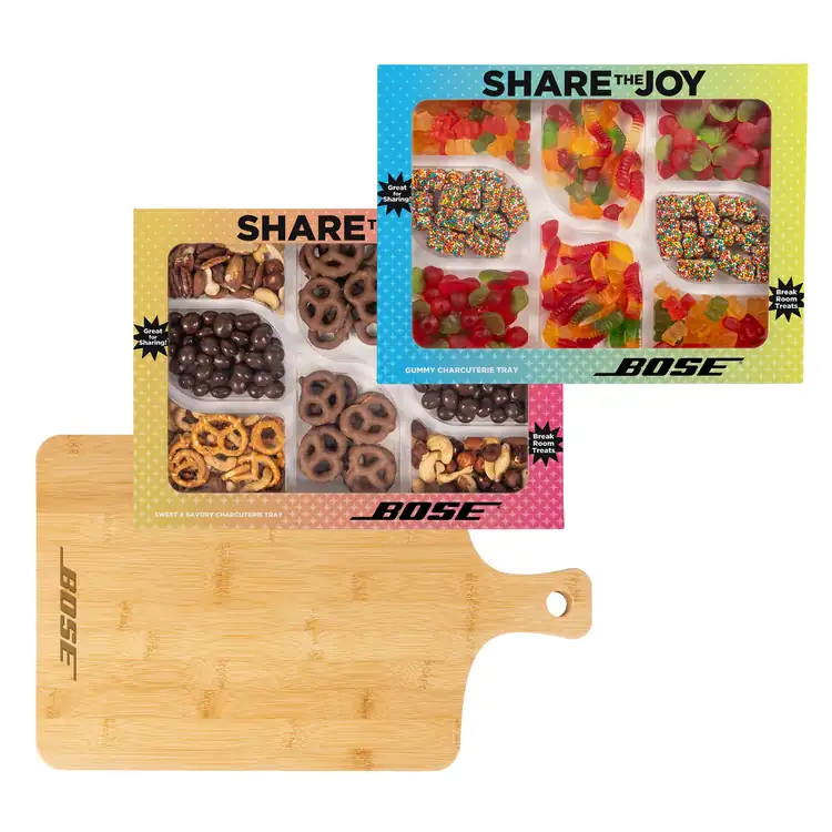 Gummy & Sweet and Savory Charcuterie Trays with Wood Board #5