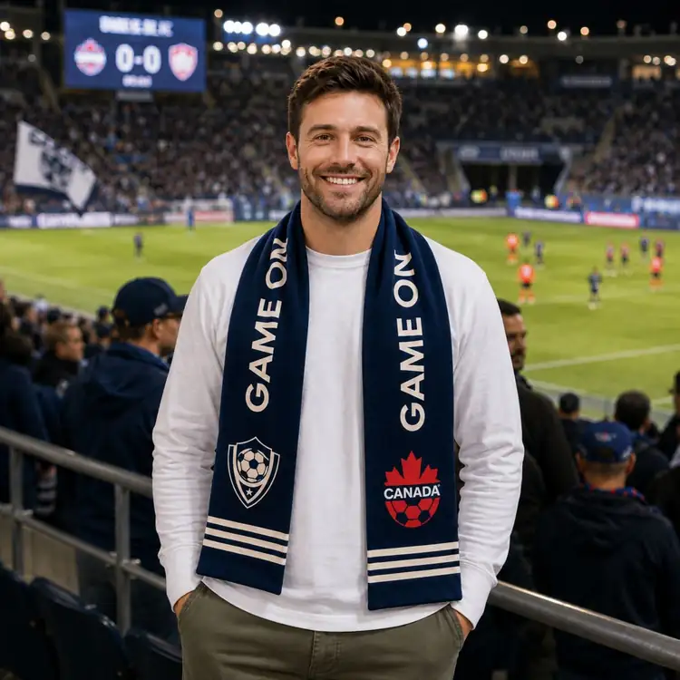 Canadian-Made Supporter Scarf #2