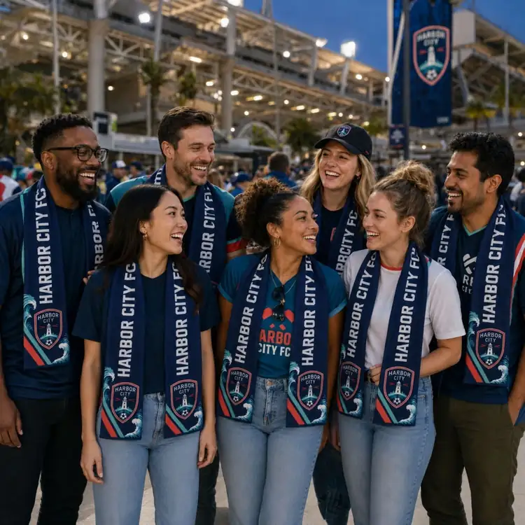 Canadian-Made Supporter Scarf #4