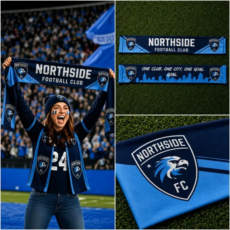 Canadian-Made Supporter Scarf #7