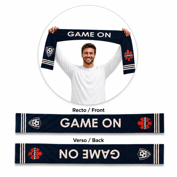 Canadian-Made Supporter Scarf #8