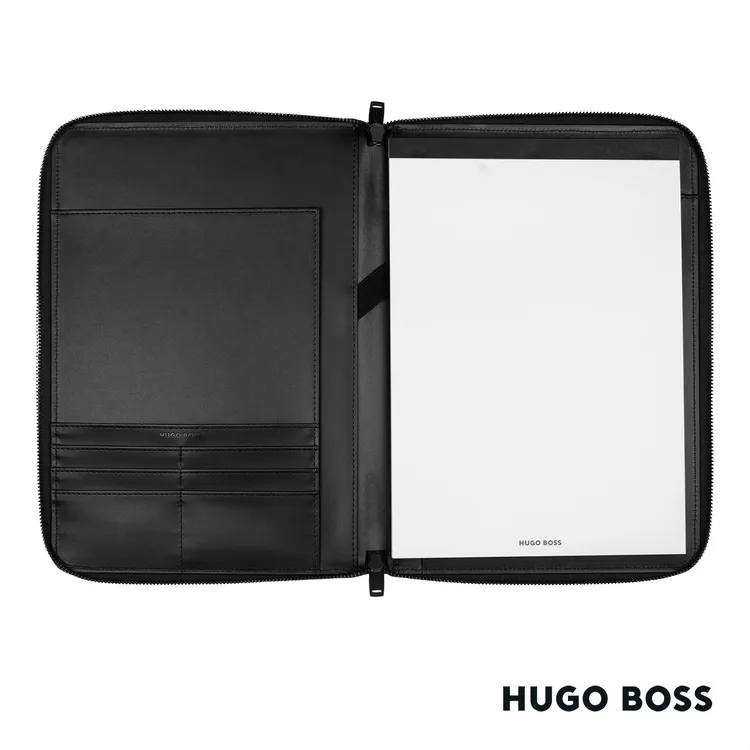 Hugo Boss Label A4 Zipped Writing Folder #2