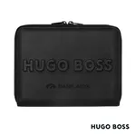 Hugo Boss Label A5 Zipped Writing Folder